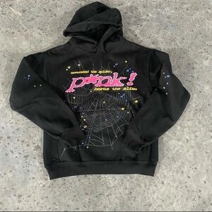Black Graphic Hoodie